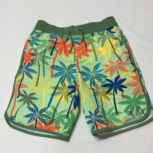 NWOT Gymboree Colorful Palm Tree Swim Trunks